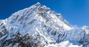 Mount Everest is losing height